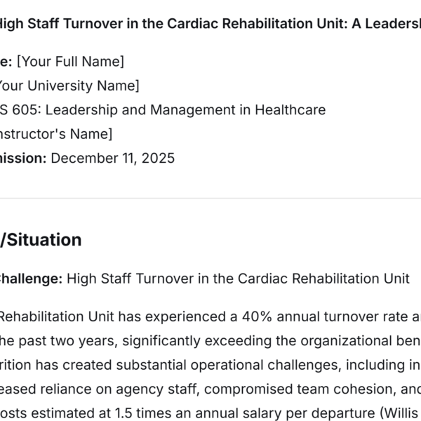 SOLUTION: NURS6623: Enhancing Patient Safety Assessment